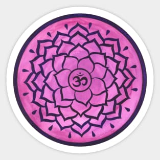 Mandala crown chakra Sticker